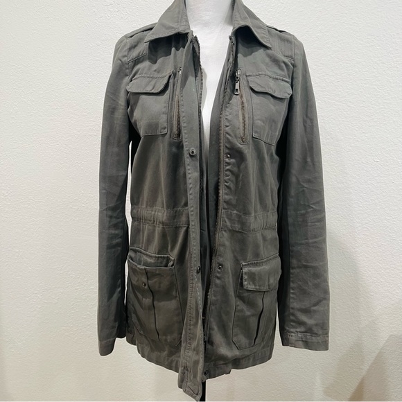 Stylist Grey Military Jacket Size S TOBI - Picture 1 of 6